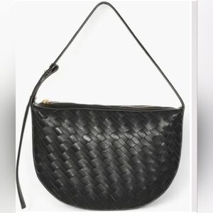 Walter Baker Blake Woven Genuine Leather Shoulder Bag NWT